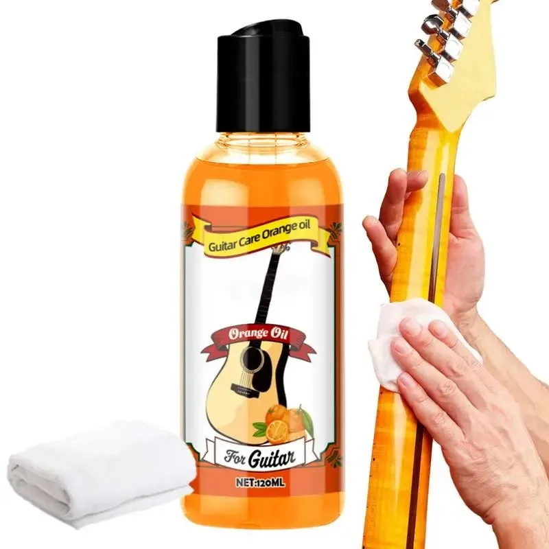 1pc Guitar Care Oil Cleaner Piano Maintenance Erhu Violin Anti Cracking Instrument Universal Polishing Wax