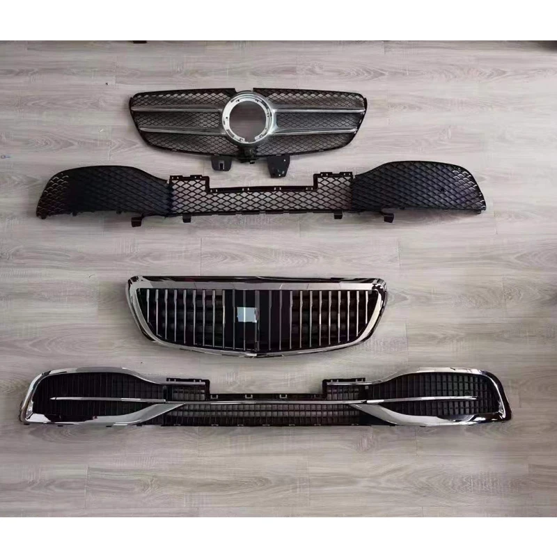 

Upgrade Luxury PP Material Car Body Kits Front Grille Front Bumper for Auto Exterior Accessories