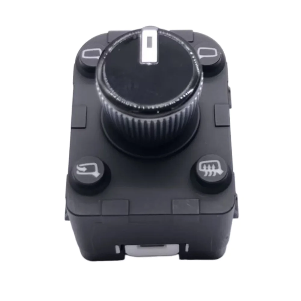 Auto Interior Trim Mirror Adjustment Knob For Daily Driving Safety ABS Plastic Construction Easy Installation Process