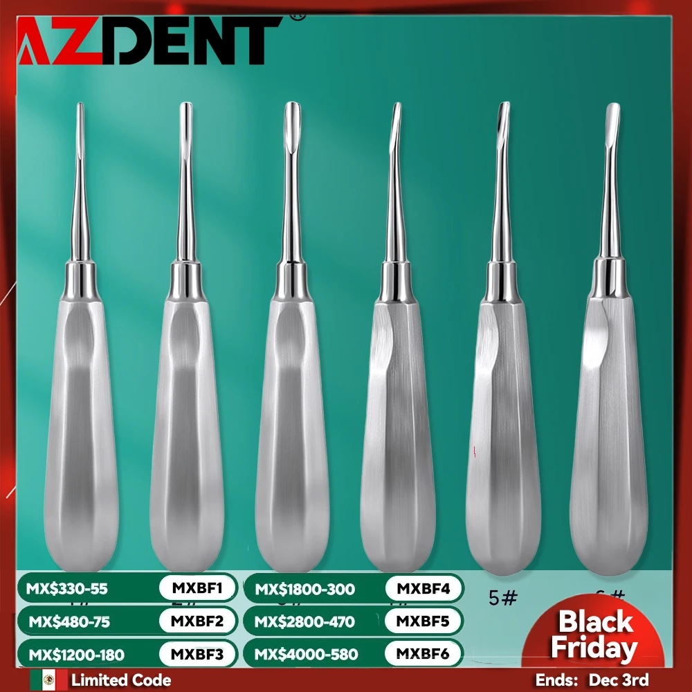 

1 шт. Azdent стоматологический лифт из нержавеющей стали стоматологический инструмент хирургический инструмент инструмент для удаления зубов прямой изогнутый лифт для зубов