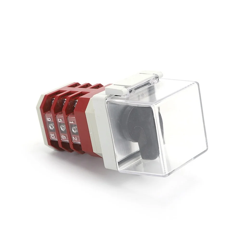 Rotary Selector Switch 16A Transfer Switch For Precise Switching Operations Reliable Circuit Control Silver Alloy Contacts