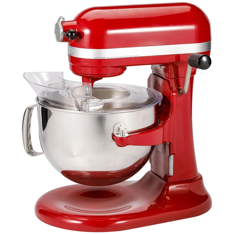 M14K-Removable Pouring Chute Splash Guard For Kitchenaid 5.5-7 Quart Bowl-Lift Stand Mixer Pouring Shield