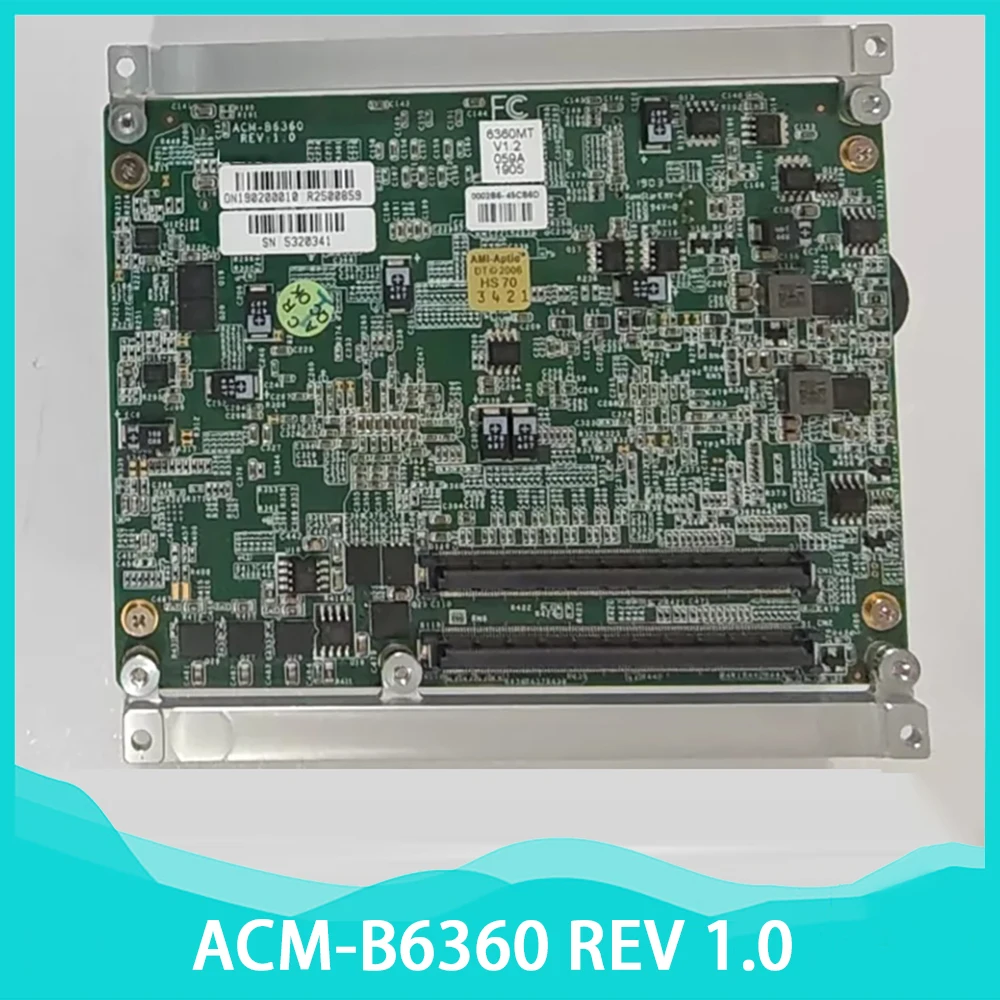 ACM-B6360 REV 1.0 6360MT V1.2 device core motherboard