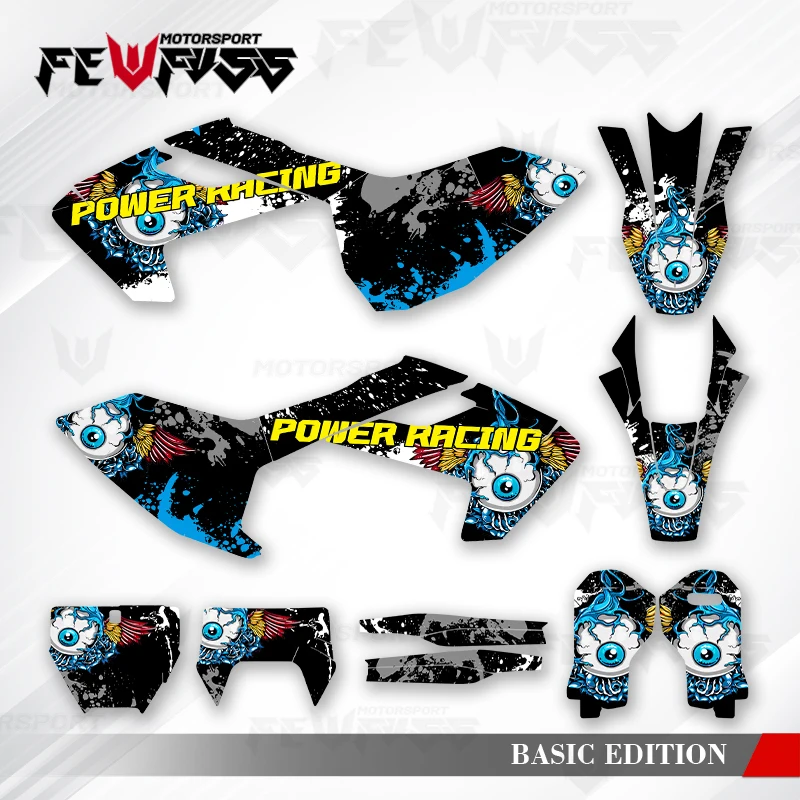 

Fewfuss Graphics Decals Stickers Motorcycle Background Custom For Husqvarna 2016-2018 TC FC TX FX FS 2017-2019 TE FE