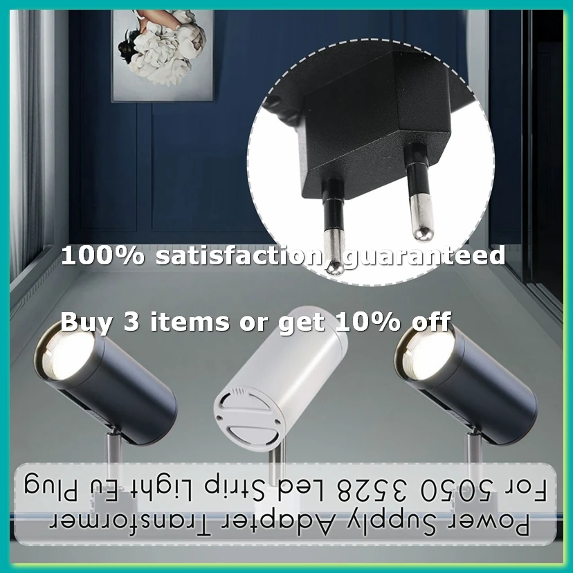 4pack X((12V 2A 24W Power Supply Adapter Transformer For 5050 3528 Led Strip Light Eu Plug)