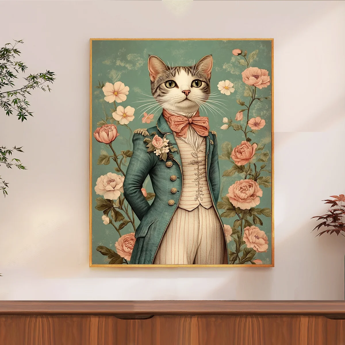 Noble Cat 40X50CM/15.7X19.7in cross stitch Kit diy 11CT/14CT Embroidery Art and crafts with needles Eco-cotton Thread craft