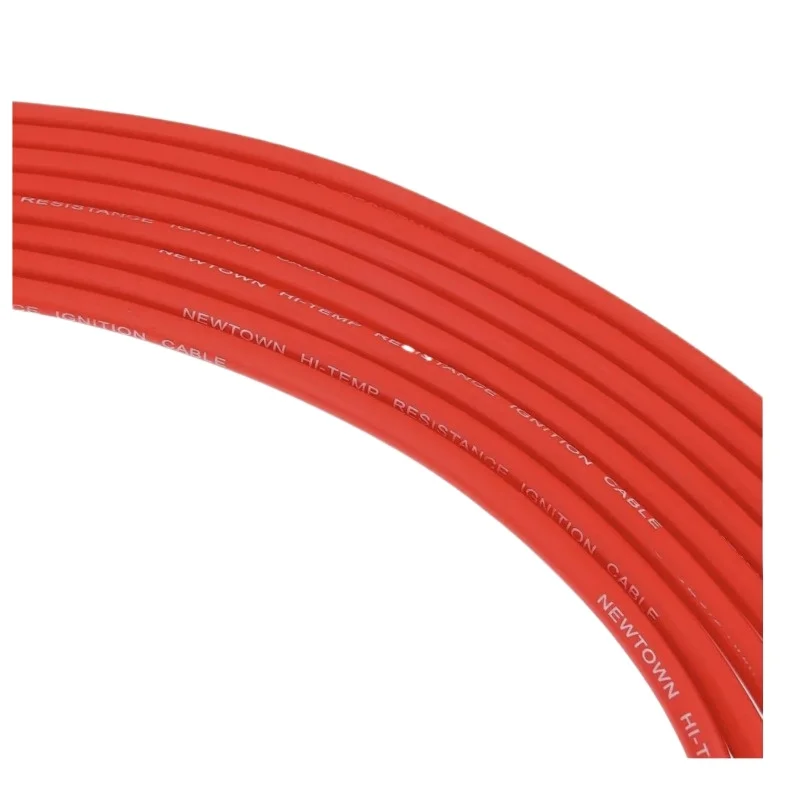 M12259R301 5.0L 5.8L Mustang Ford Racing 9MM Engine Spark Plug Ignition Wire Sets - Red Fit For Ford F-150 Mustang 1995-1996