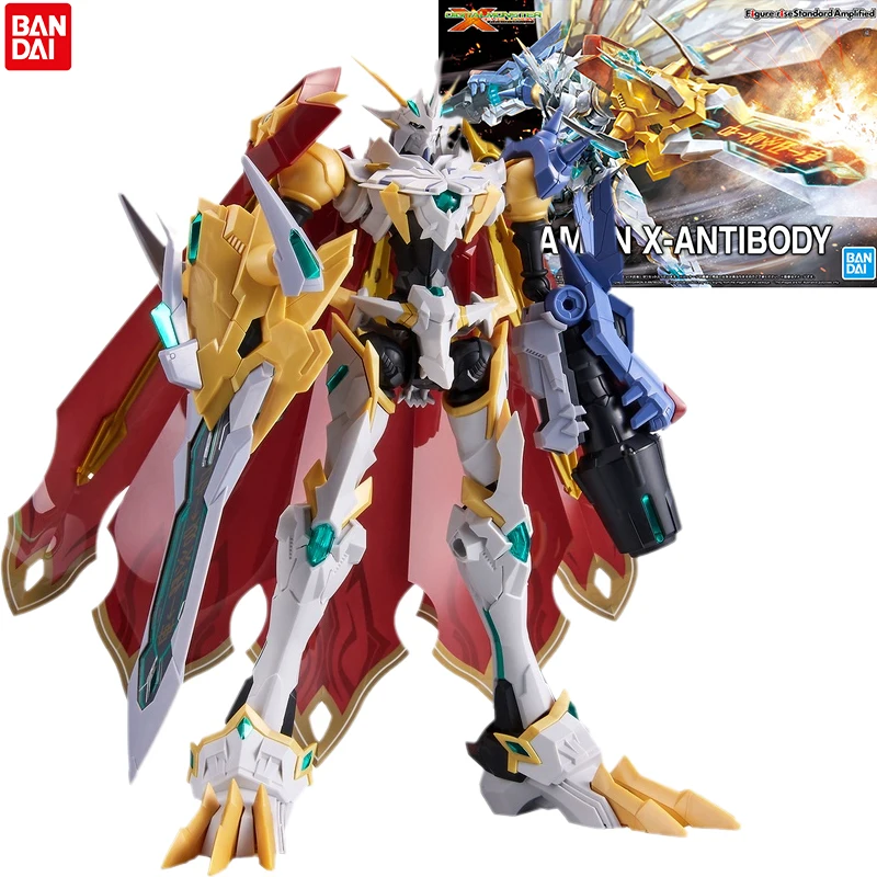 

Newst Bandai Digimon Adventure Figure-Rise Standard Omegamon X-Antibody Model Anime Figure Action Model Figurals Brinquedos Toys