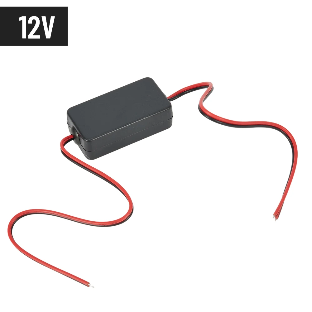 1Pc Car Camera Rejector Filter Ripple Splash Screen 12V Black Camera Etc. Interference Power Filter Reversing Auto Accessories