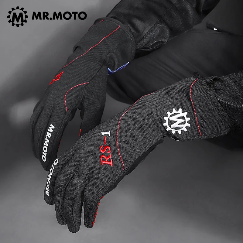 NEW Motorcycle Gloves F1  Kart Racing Gloves Off-road  Racing Gloves Flame Retardant Wear-resistant Non-slip Guantes Moto