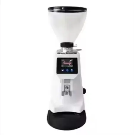 

Коммерческая электрическая кофеварка для эспрессо A80, мельница для кофе в зернах, 64 мм, с сенсорным экраном, машина для измельчения кофейных зерен