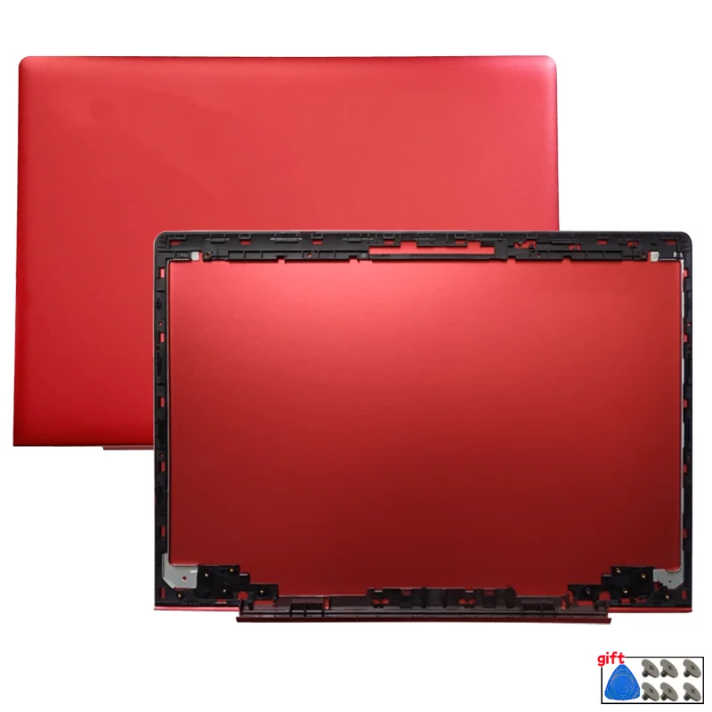 Novo para ideapad 300s-14isk 500s-14isk S41-35 S41-70 portátil lcd capa traseira/moldura dianteira/dobradiça tampa traseira computador substituir parte