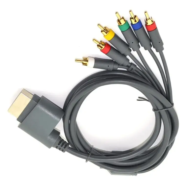 

652F 180 см AV-кабель для видео-аудио и видеокабеля для игровой консоли 360°