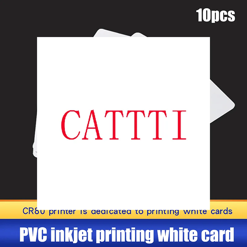 

10Pcs Rewritable 125KHz RFID T5577/5200/EM4305 Blank Card PVC Tags Smart Access Control Key Card Read Write Program Clone Cards