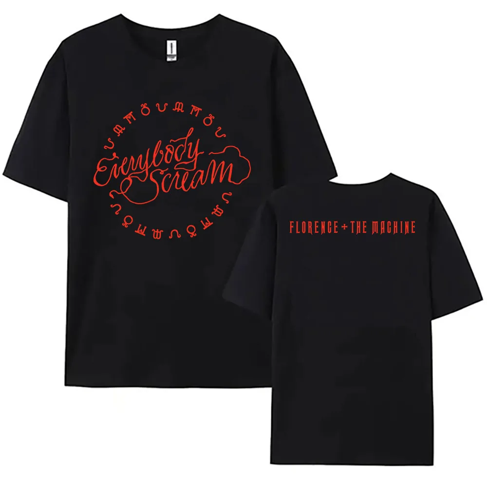 FLORENCE +THE MACHINE Seasons T Shirt Short  Sleeve Cotton Female T-shirt Unisex Streetwear O-neck Loose Women Men Tshirts Tees