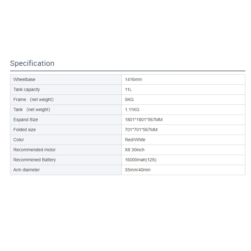 Eft E 410P 10l 10Kg Opgewaardeerd Vierassig Landbouwspuitframe 1393Mm Wielbasis Waterdicht Opvouwbaar Frame