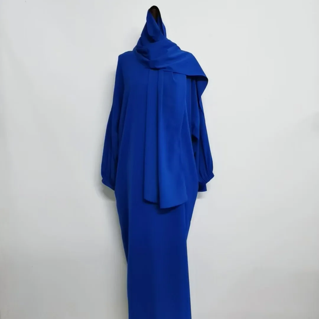 Eid djellaba ramadan muçulmano hijab vestido feminino com capuz abaya turquia kaftan islam roupas árabe robe femme musulmane jalabiya vestido