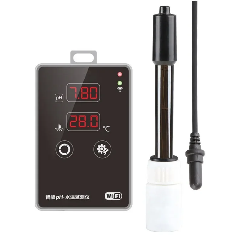 Fish Tank PH Test Pen Tester PH Meter Thermometer