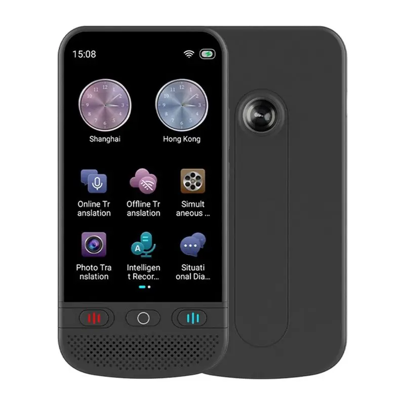 

Y43A-142 Real-Time Language Translator Voice Text Photo Offline Travel Translater Touch Screen Simultaneous Translator