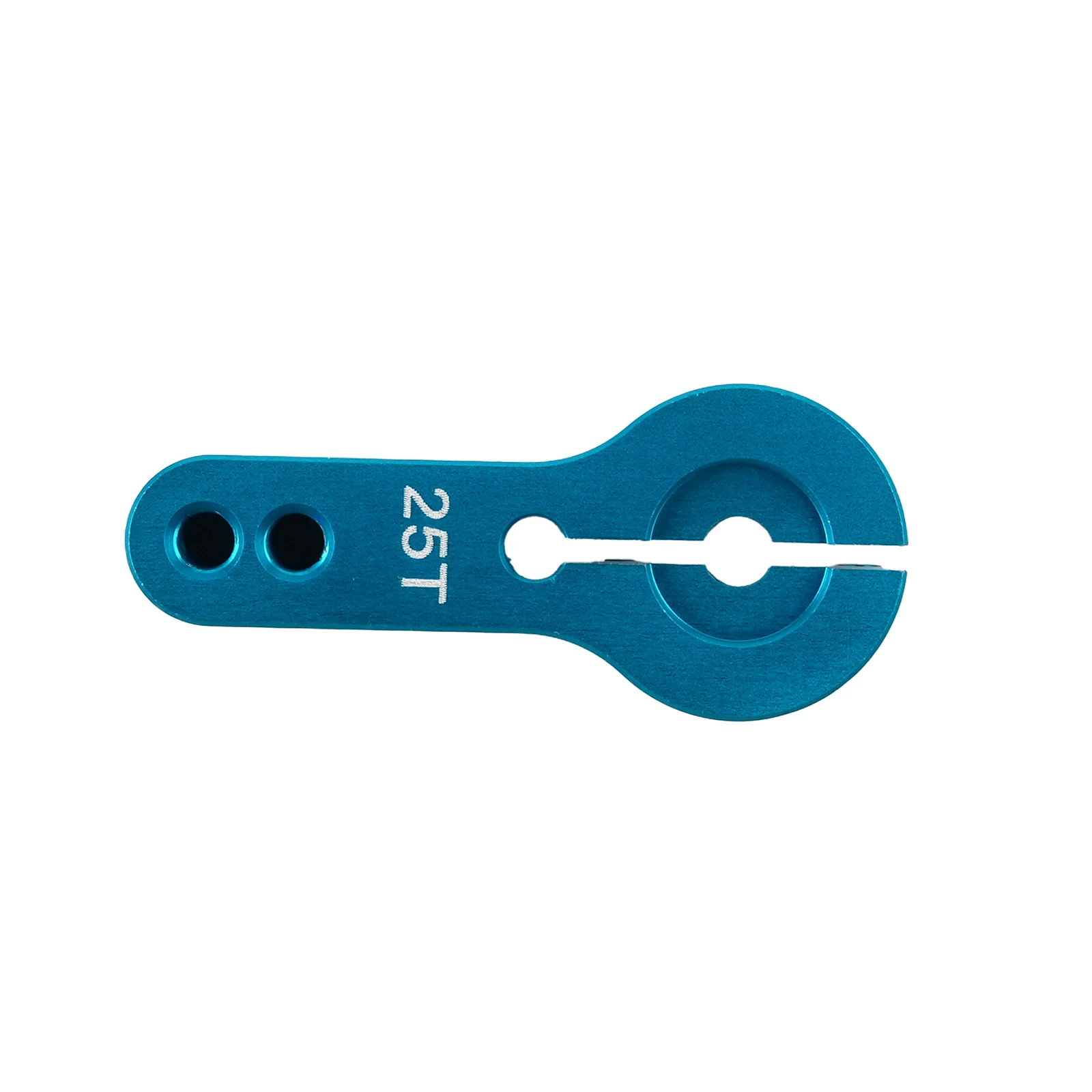 1PCS/2PCS/4PCS 빨간색/파란색 25T 표준 알루미늄 서보 혼 금속 팔 서보 부품 25T 금속 원격 제어 서보 로봇 팔