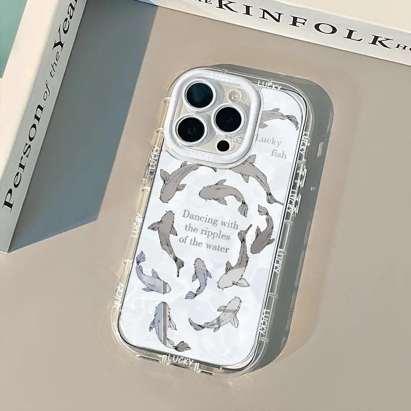 Funda con Espejo y Gato Recortado para iPhone 17 Pro Max, Compatible con 7 8 15 14 16 Plus 13 12 11 Pro X XR 16E 17 Air 2