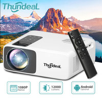 ThundeaL TD93Pro Mini Portable Projector Full HD 1080P Projctor WiFi Android 4K Video Projector TD93 Pro Home Theater Beamer