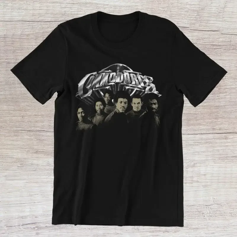 Commodores T Shirt 70S 80S Funk Soul Music On Ring Spun Cotton