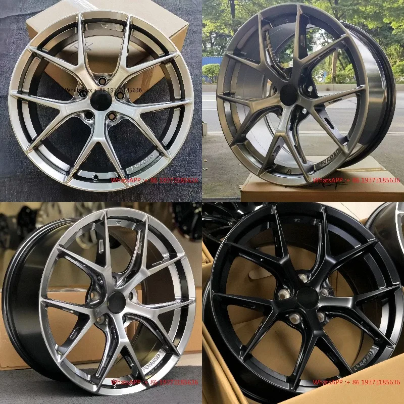 In Stock 18 19 20 Inch PCD 5X114.3 5X112 5X120 ET 35 Alloy Rims Wheel for Fixr Corse Vossen Hfx4t Vossen Mxx6