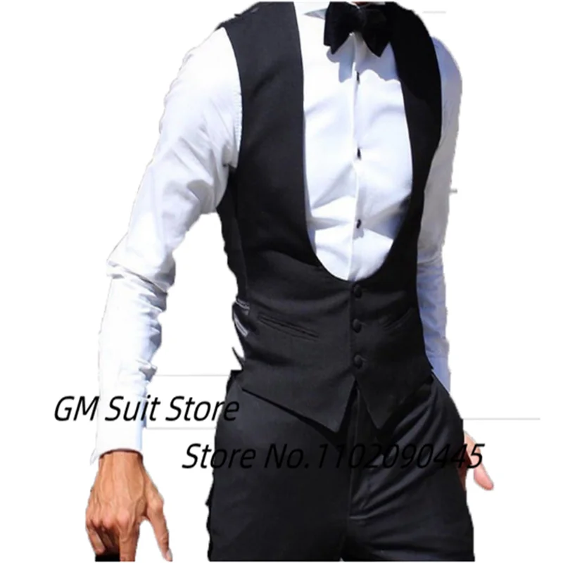 2022 Men\'s Suit Thin Vest Fitted Casual Tuxedo Solid Single Breasted Champagne Blazer Sleeveless Jacket Vest For Wedding