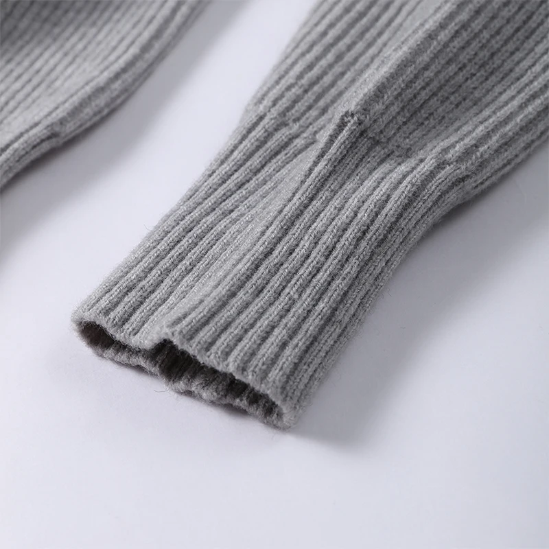 Vintage Knit Zipper Cardigan For Women Solid Loose O Neck Long Sleeve Sweater Top Female Fall Winter All-matching Knitwear