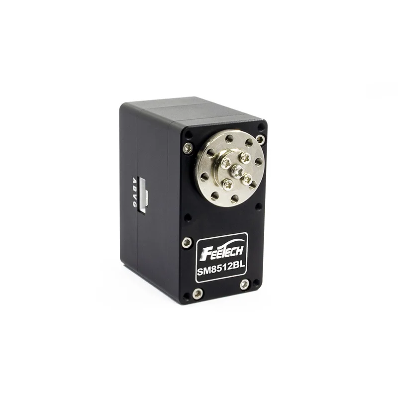 Feetech SM8512BL 12V Serial Bus Servo All-metal RS485 360 Magnetic Coding 85kg Torque Robotic Arm
