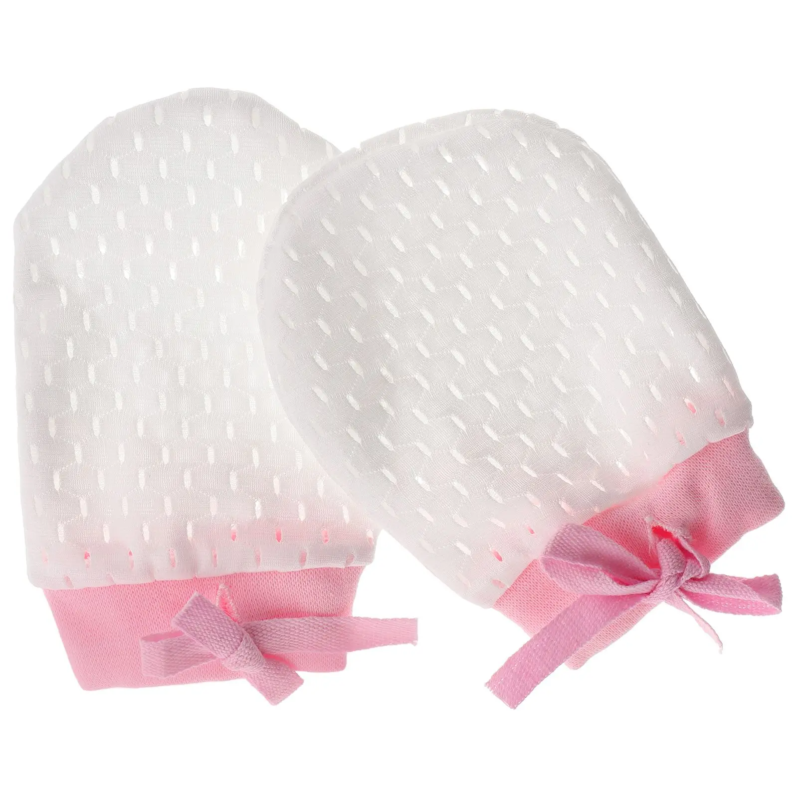 

Anti Scratch Gloves Baby Boy Girl Newborn Mittens Thin Hand Baby Mittens Cool Elastic Drawstring