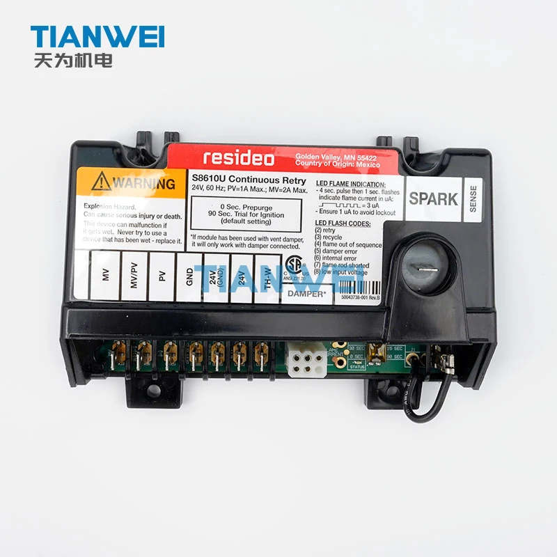 Honeywell S8610U3009 100% New and Original Resideo Universal Intermittent Pilot Ignition Module in Stock