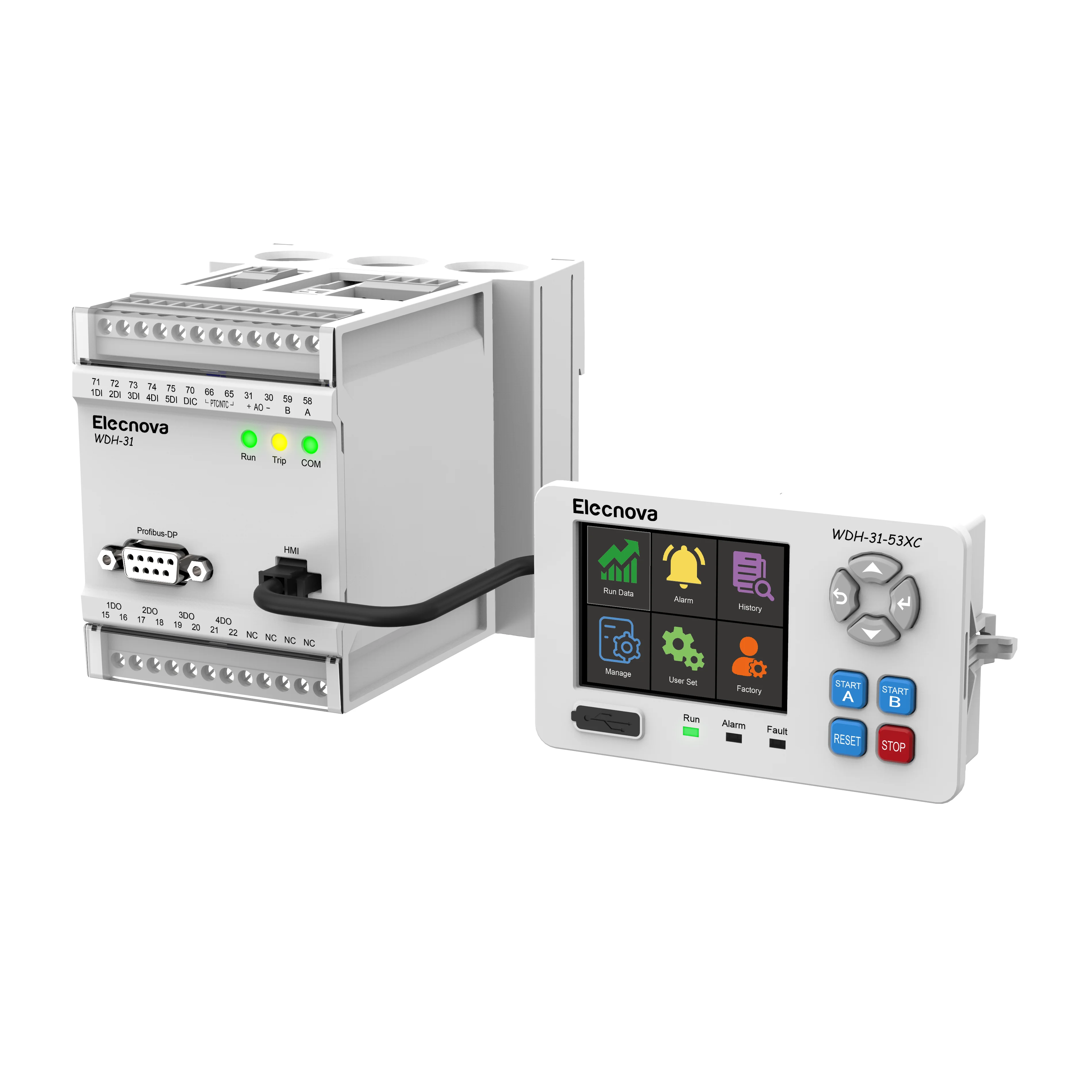 Motor Controller Relay Colorful Display 16 Types Motor protection
