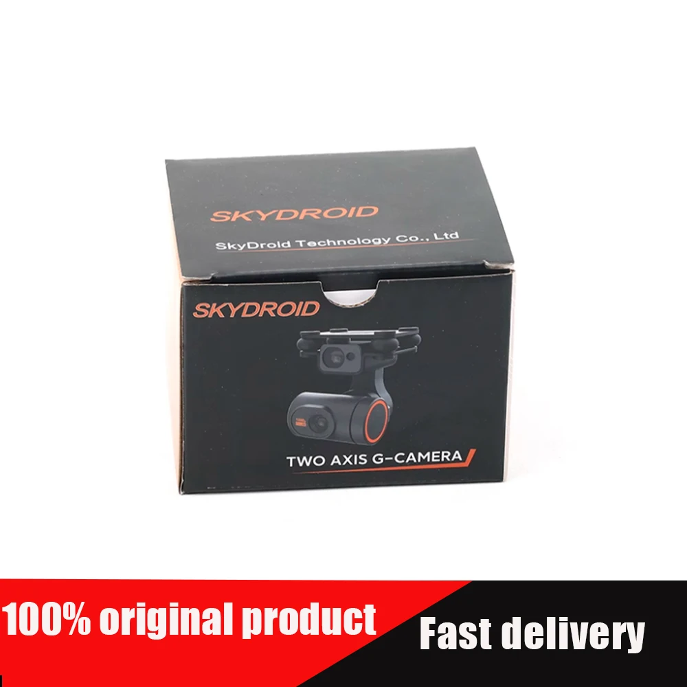 Skydroid Camera dual-axis laser obstacle avoidance gimbal spraying aircraft video transmission T10, T12, H12 remote controller