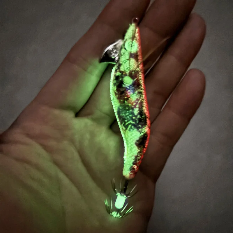 AS Señuelos duros luminosos – Calamar, pulpo y camarón artificial - imagen 2