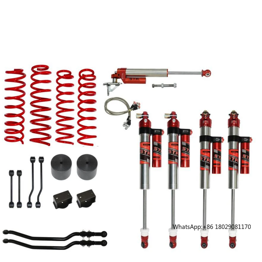 

STR bypass shock absorber 4x4 suspension 2..5'' lifting off road reservoir gas coilover for Wrangler JL