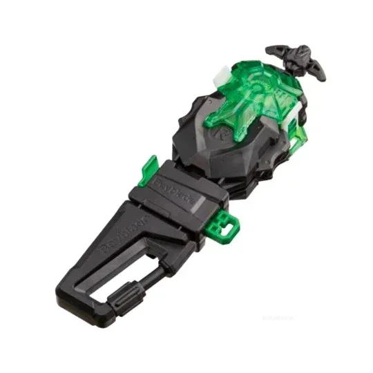 Takara Tomy Beyblade Burst DB BBG-41 wbba Limited Custom Bay Launcher Black White Set