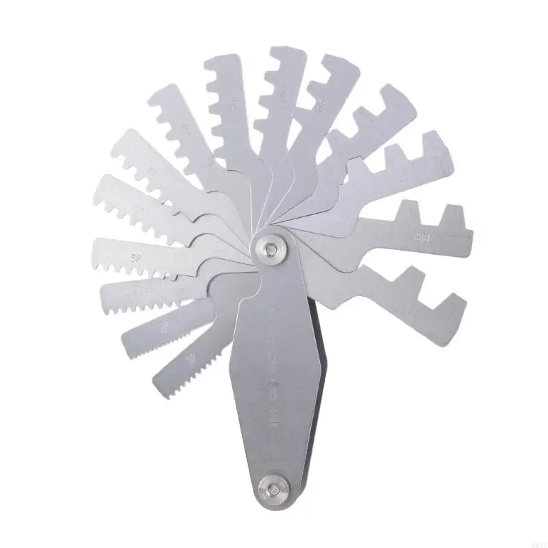 D84F Clear Scale 30 Degree Screw Gauge T Thread Gauge Wide Application Measuring Tool