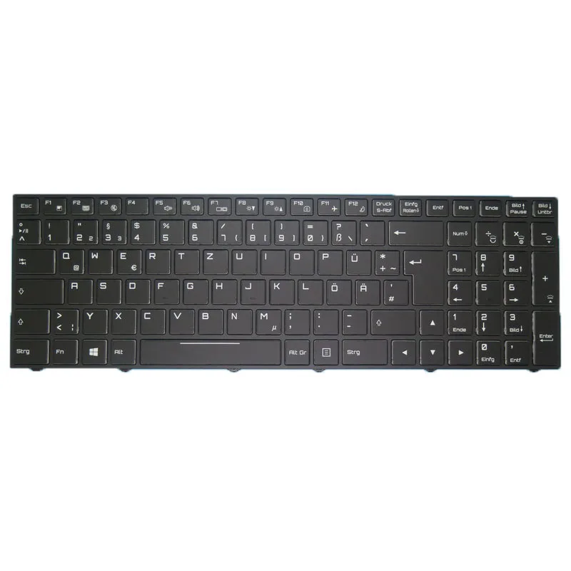 Colorful Backlit GR Keyboard For 2AM H700 H700 160F0810PN2C E550 CI716256GBW10 Challenger E500 YoNote Y500 C300 115F0810HN1C New