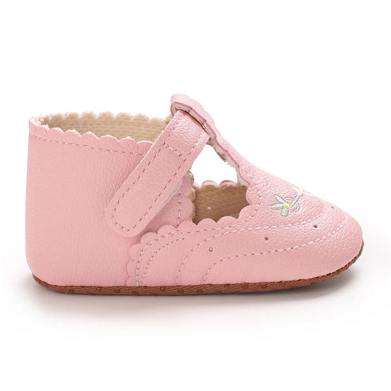 0-18M Baby Mädchen Prinzessin Schuhe Niedlich Gedruckt Weichen Stoff Unten Anti-rutsch Frühling und Herbst Prinzessin Schuhe erste Schritt Schuhe – Detail 21