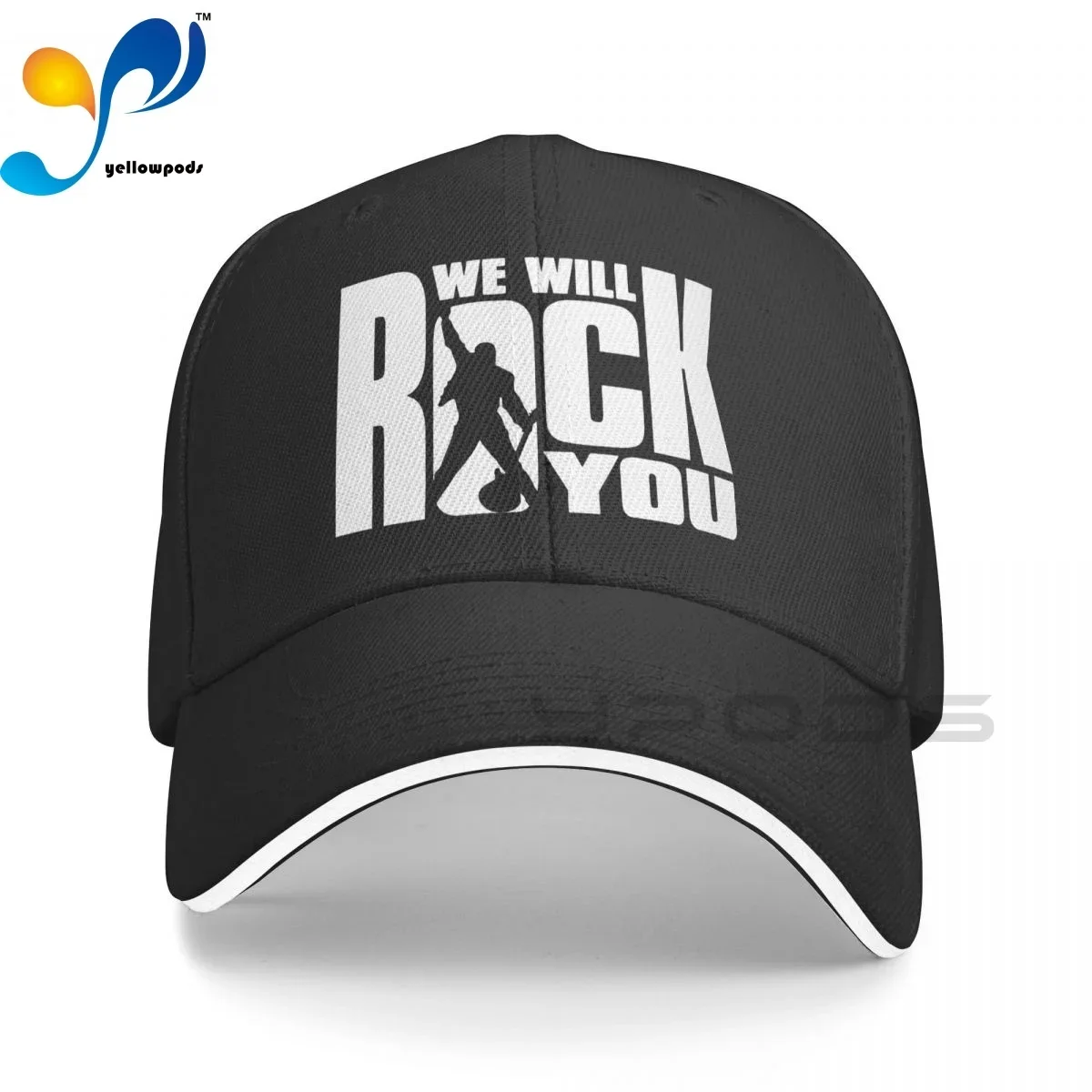 

Unisex Cotton Cap For Women Men We Will Rock You Fashion Baseball Cap Adjustable Outdoor Streetwear Hat