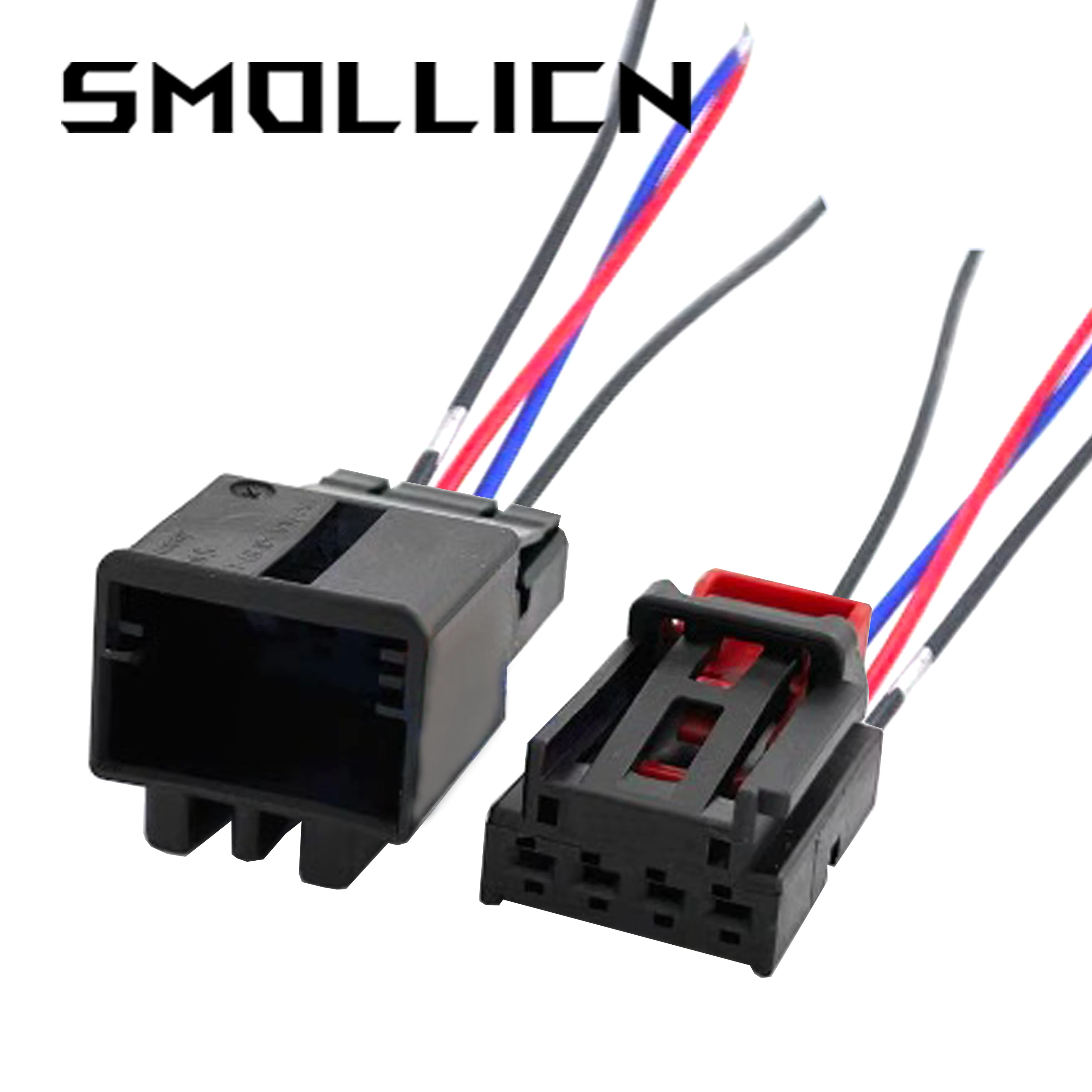 1 Set 7N0972704 4 Pin Male Female Car Taillight Chair Connector Plug For Golf Magotan Sagitar With 15cm Wires