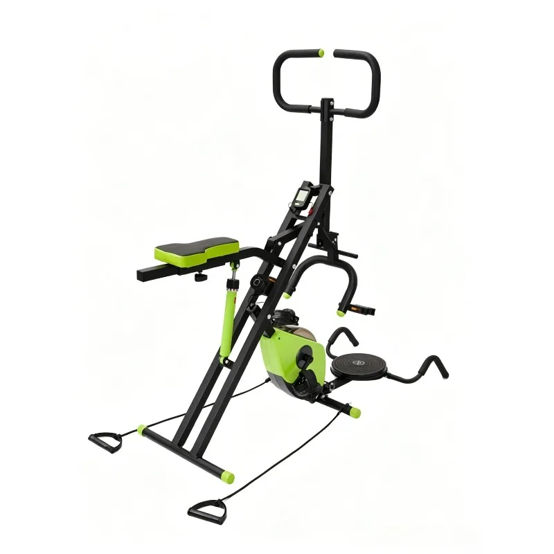 Home Abdominal Toning and Slimming Exercise Equipment: Cruncher Hip Thruster and Fitness Trainer