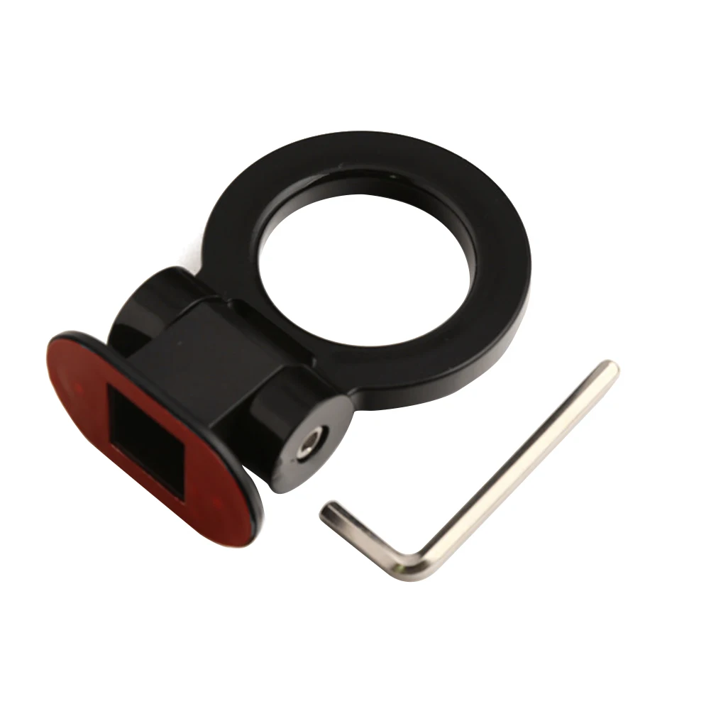 

Bumper Decoration Universal Ring Car Tow Hook Black Front Hooks Towing Bar Fashionable Stylish