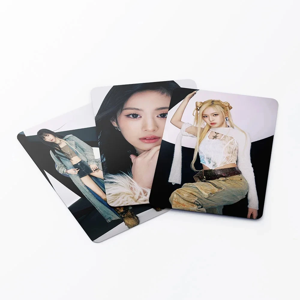 Imagem -05 - Cartões Kpop Idol Lomo Novo Álbum hd Photocard Coleção de Presentes Haram Rora Asa Ruka Babymonster 7er 55 Peças por Conjunto