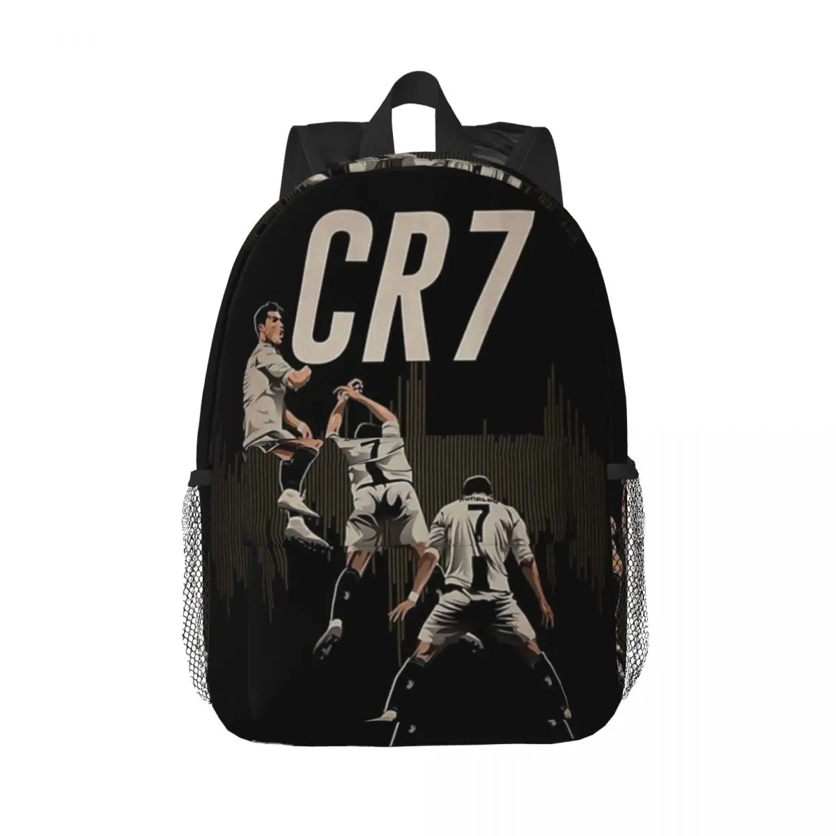 

CR7 Cristiano Ronaldo Backpacks Teenager Bookbag Cartoon Children School Bags Travel Rucksack Shoulder Bag Large Capacity