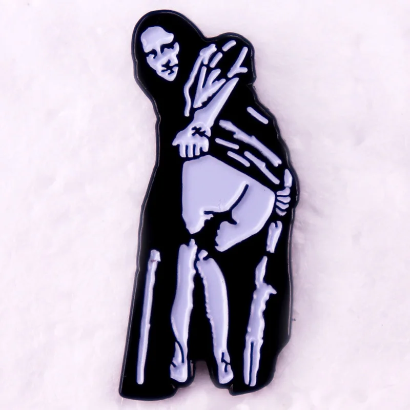 Mona Lisa Funny Meme Badge Enamel Pin Brooch Jewelry Backpack Decorate Gift