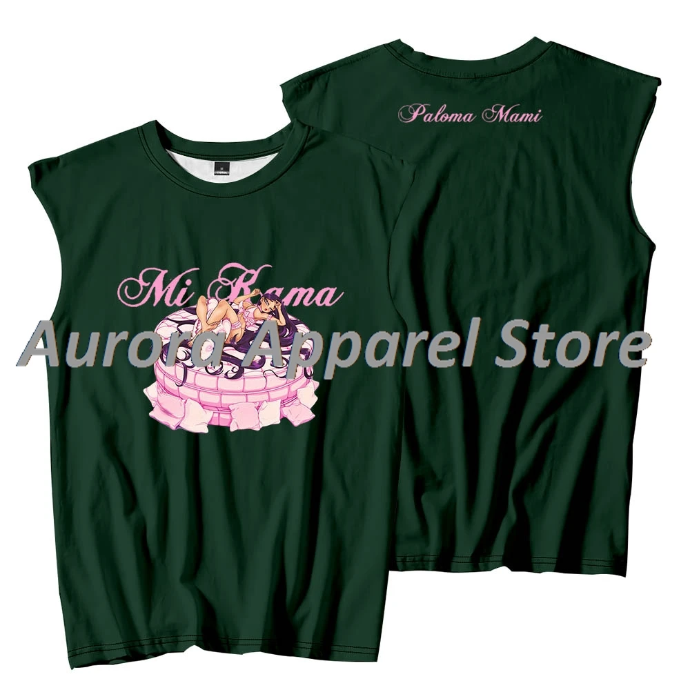 بالوما مامي مي كاما بلا أكمام تي شيرت Codigos De Muneka Merch النساء الرجال موضة تانك القمم المحملة #3