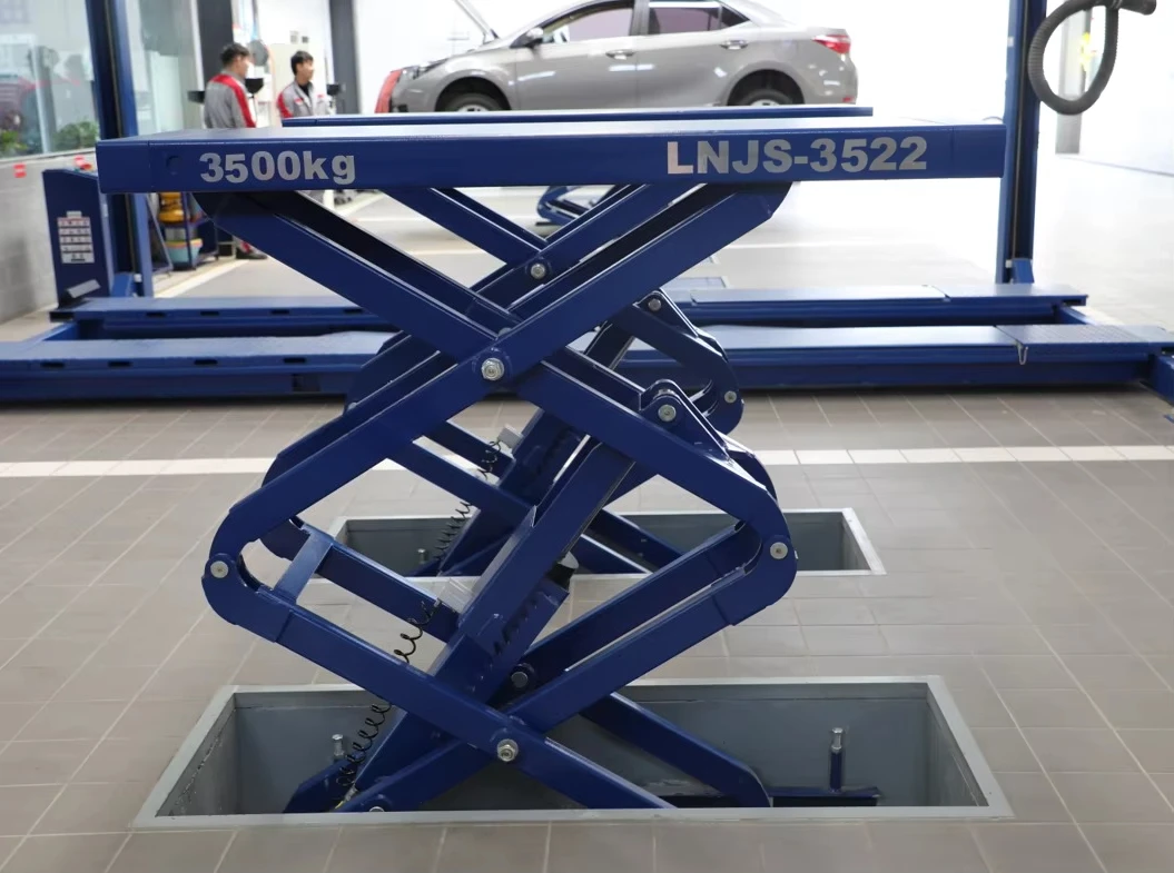 ULJS-3522 Hydraulic Car Scissor Lift with CE Auto Lift Car Garage Equipment Car Repair Machine Vehicle Jack Electric